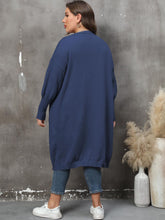 Load image into Gallery viewer, Plus Size Long Sleeve Pocketed Cardigan