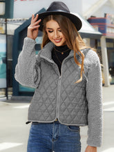 Load image into Gallery viewer, Zip-Up Raglan Sleeve Jacket