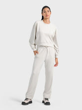 Load image into Gallery viewer, Round Neck Drop Shoulder Sports Top