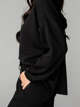 Load image into Gallery viewer, Distressed Sweatshirt and Joggers Set