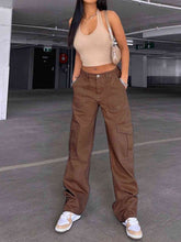 Load image into Gallery viewer, Straight Jeans with Pockets