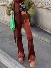 Load image into Gallery viewer, High Waist Flare Pants