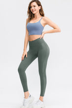 Load image into Gallery viewer, Wide Waistband Slim Fit Long Sports Pants