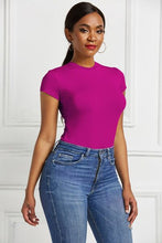 Load image into Gallery viewer, Round Neck Short Sleeve Bodysuit
