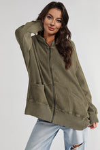 Load image into Gallery viewer, Zip-Up Long Sleeve Jacket