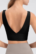 Load image into Gallery viewer, Scoop Neck Wide Strap Active Tank