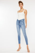 Load image into Gallery viewer, Kancan High Waist Cat's Whiskers Skinny Jeans
