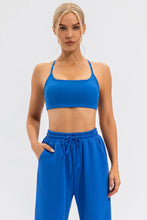 Load image into Gallery viewer, Crisscross Spaghetti Strap Active Cami