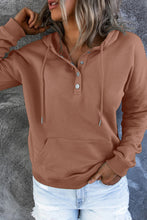 Load image into Gallery viewer, Dropped Shoulder Long Sleeve Hoodie with Pocket