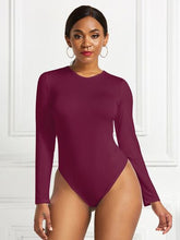 Load image into Gallery viewer, Round Neck Long Sleeve Bodysuit