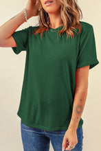 Load image into Gallery viewer, Round Neck Short Sleeve T-Shirt