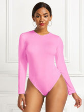 Load image into Gallery viewer, Round Neck Long Sleeve Bodysuit