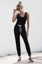 Load image into Gallery viewer, Knot Sleeveless Waist Jumpsuit