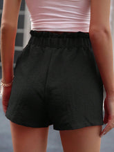 Load image into Gallery viewer, Tied High Waist Shorts with Pockets