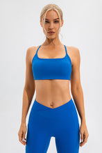 Load image into Gallery viewer, Crisscross Spaghetti Strap Active Cami
