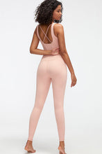 Load image into Gallery viewer, Crisscross Wide Strap Active Jumpsuit