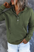 Load image into Gallery viewer, Dropped Shoulder Long Sleeve Hoodie with Pocket