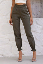 Load image into Gallery viewer, Paperbag Waist Pants with Pockets