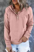 Load image into Gallery viewer, Dropped Shoulder Long Sleeve Hoodie with Pocket