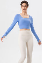 Load image into Gallery viewer, Square Neck Crisscross Active T-Shirt