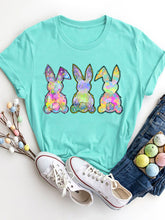 Load image into Gallery viewer, Rabbit Round Neck Short Sleeve T-Shirt