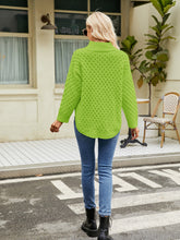 Load image into Gallery viewer, Mock Neck Slit Sweater