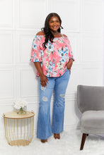 Load image into Gallery viewer, Sew In Love Full Size Fresh Take Floral Cold-Shoulder Top