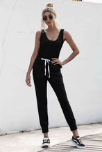 Load image into Gallery viewer, Knot Sleeveless Waist Jumpsuit