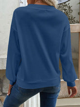 Load image into Gallery viewer, V-Neck Dropped Shoulder Blouse