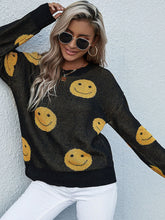 Load image into Gallery viewer, Smiley Face Sweater