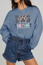 Load image into Gallery viewer, Simply Love Simply Love Full Size DOG MOM Graphic Sweatshirt
