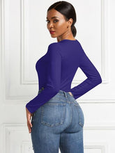 Load image into Gallery viewer, Round Neck Long Sleeve Bodysuit