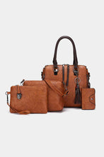 Load image into Gallery viewer, 4-Piece PU Leather Bag Set