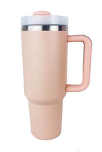 Load image into Gallery viewer, Stainless Steel Tumbler with Upgraded Handle and Straw