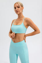 Load image into Gallery viewer, Crisscross Spaghetti Strap Active Cami