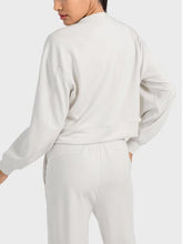 Load image into Gallery viewer, Round Neck Drop Shoulder Sports Top