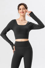 Load image into Gallery viewer, Square Neck Crisscross Active T-Shirt