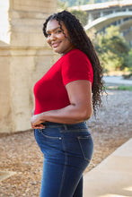 Load image into Gallery viewer, Basic Bae Full Size Round Neck Short Sleeve Bodysuit