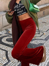Load image into Gallery viewer, High Waist Flare Pants
