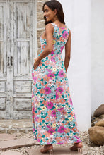 Load image into Gallery viewer, Round Neck Sleeveless Maxi Dress with Pockets