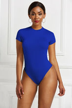 Load image into Gallery viewer, Round Neck Short Sleeve Bodysuit