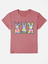 Load image into Gallery viewer, Rabbit Round Neck Short Sleeve T-Shirt