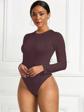 Load image into Gallery viewer, Round Neck Long Sleeve Bodysuit