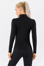 Load image into Gallery viewer, Mock Neck Quarter Zip Active T-Shirt