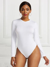 Load image into Gallery viewer, Round Neck Long Sleeve Bodysuit