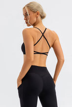 Load image into Gallery viewer, Crisscross Spaghetti Strap Active Cami