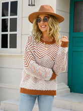 Load image into Gallery viewer, Round Neck Long Sleeve Sweater