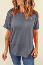 Load image into Gallery viewer, Round Neck Short Sleeve T-Shirt