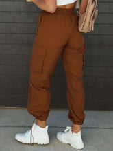 Load image into Gallery viewer, High Waist Drawstring Pants with Pockets