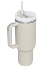 Load image into Gallery viewer, Stainless Steel Tumbler with Upgraded Handle and Straw